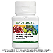 Concentrado de Frutas y Vegetales Nutrilite